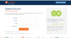 Desktop Screenshot of expert123.com